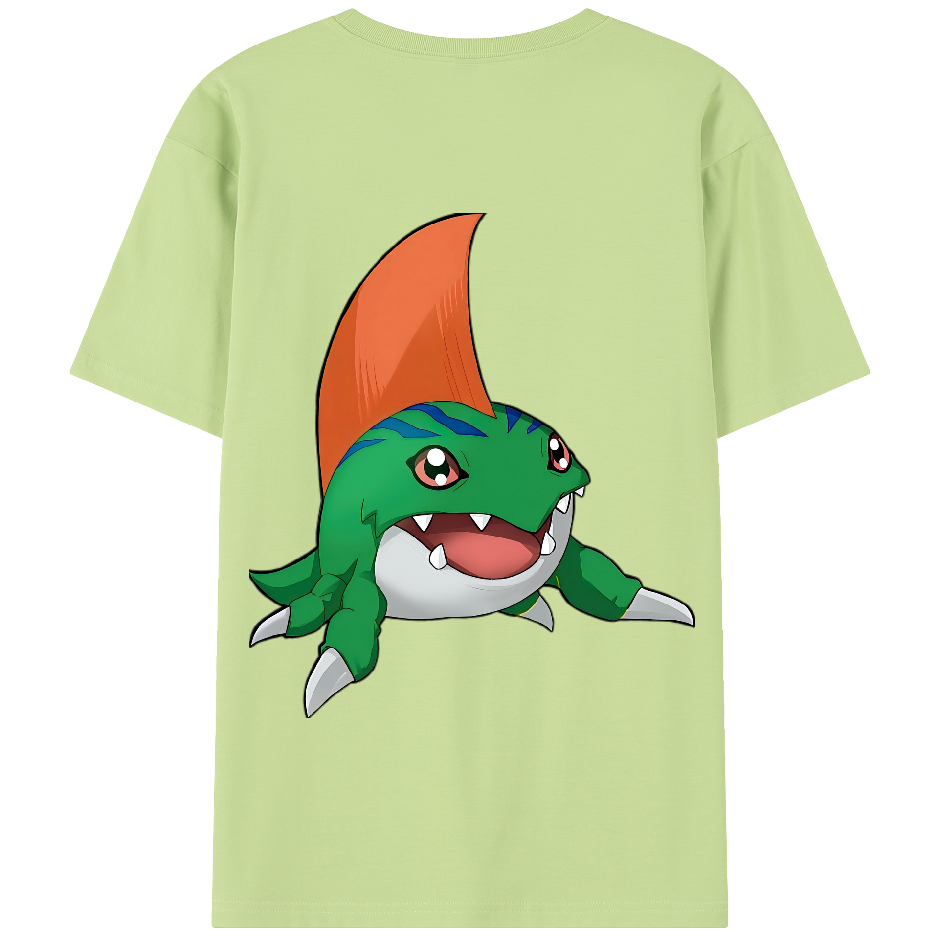 （画像用） Digimon デジタルモンスター/デジモン 綿100％半袖Tシャツ（背面プリント）